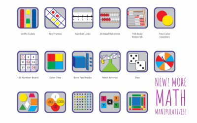 New! More Math Manipulatives!