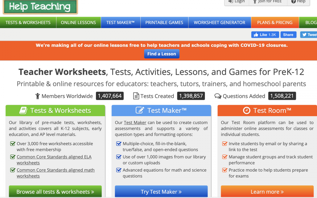 Help Teaching