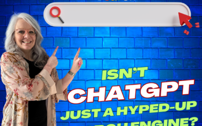 Isn’t ChatGPT Just Another Search Engine?