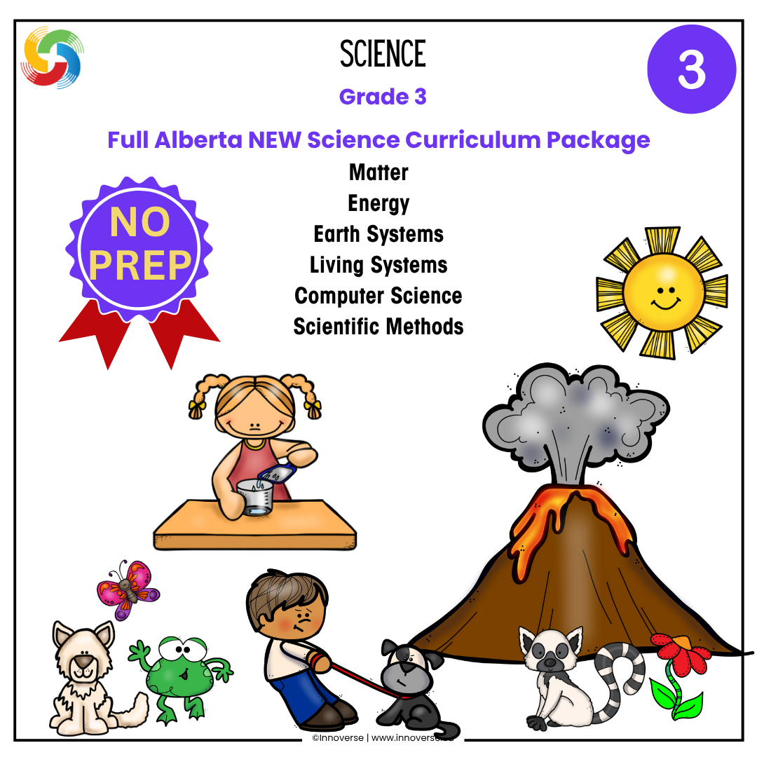 Full Grade 3 science resource alberta new curriculum