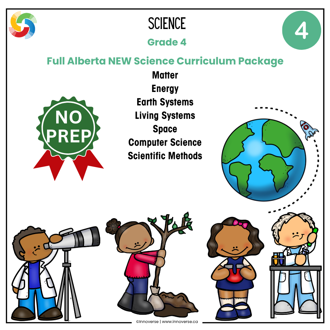 Full Grade 4 science resource alberta new curriculum