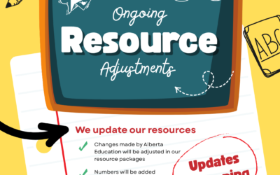 Updating our Resources